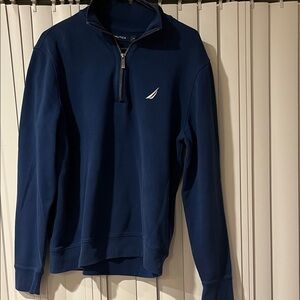Nautica Men's Navy Zip-Up Sweater